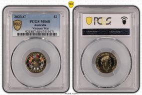 2023-C $2 Vietnam War Colorized MS68