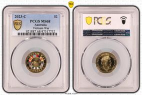 2023-C $2 Vietnam War Colorized MS68