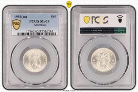 1956(m) Shil MS65