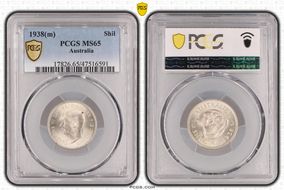 1938(m) Shil MS65