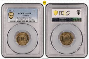 2012 $2 Remembrance Day MS63