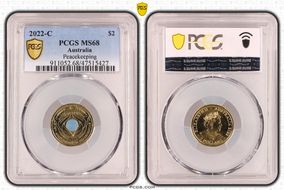 2022-C $2 Peacekeeping Colorized MS68