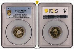 2022 $2 Frontline Workers Colorized MS64