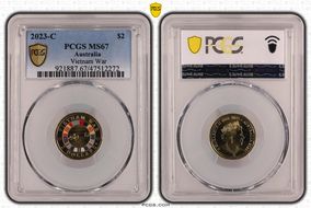 2023-C $2 Vietnam War Colorized MS67