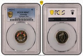 2023-C $2 Vietnam War Colorized MS67