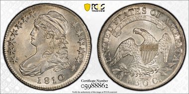 1810 50C O-104a MS62