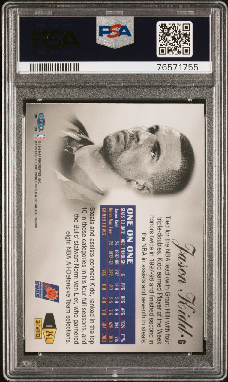 Jason Kidd 98-99 legacy collection（1998-99 Skybox E-X Century 