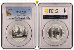 1994 $10 Durack Matte PR69