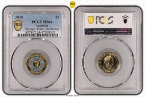 2020 $2 Olympic Team - Resilience MS64