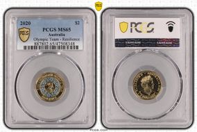 2020 $2 Olympic Team - Resilience MS65