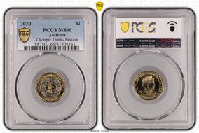 2020 $2 Olympic Team - Passion MS66