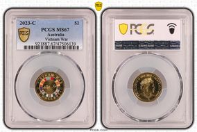 2023-C $2 Vietnam War Colorized MS67