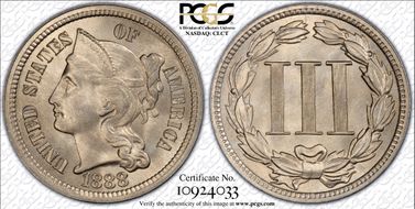 1888 3CN MS67