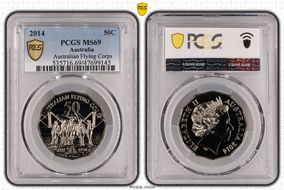 2014 50C Australian Flying Corps MS69