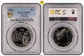 2015 50C El Alamein MS69