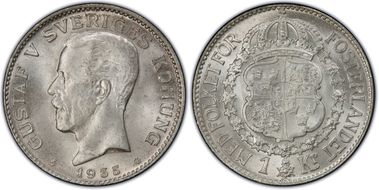 1935-G Krona MS66