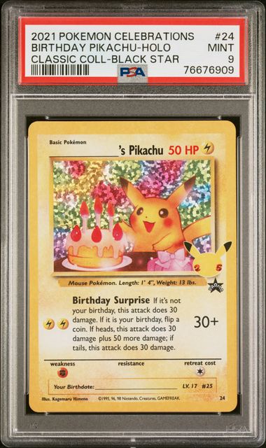 ______'s Pikachu - Celebrations: Classic Collection - Pokemon