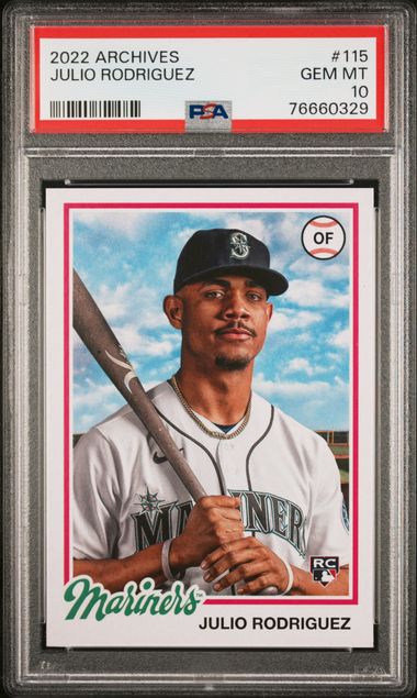 Topps Julio Rodriguez front