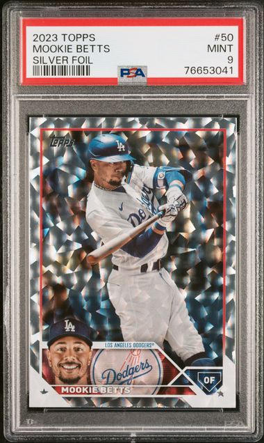 2022 Topps Series 1 #50 Mookie Betts Dodgers Card