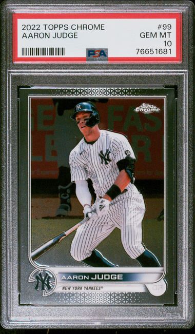 2022 Topps #99 Aaron Judge Value - Baseball