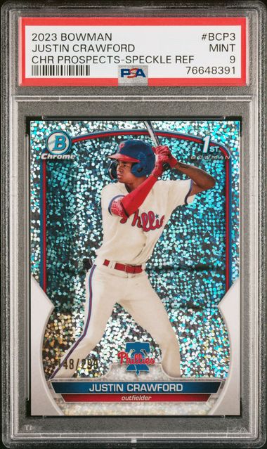 2023 Bowman Bowman 1st Edition Refractor #BCP-3 Crawford front