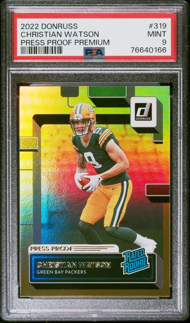 2022 Panini Donruss Rated Rookie #319 Watson front