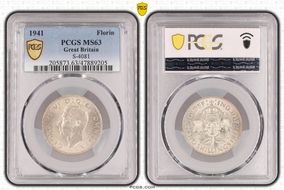 1941 Florin S-4081 MS63