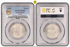 1938 Florin S-4081 MS62