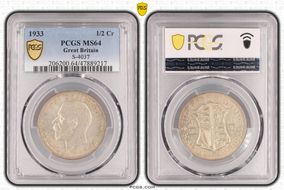 1933 1/2 Cr S-4037 MS64