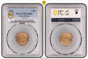 1946 1/4D S-4116 MS64RD