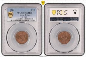 1944 1/4D S-4116 MS64RB