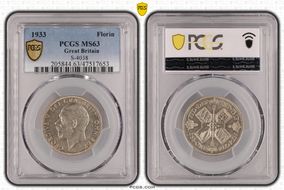 1933 Florin S-4038 MS63