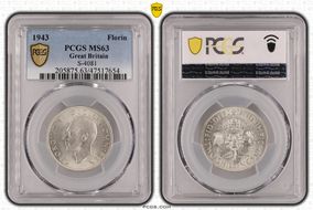 1943 Florin S-4081 MS63