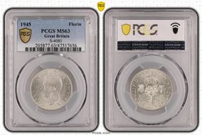 1945 Florin S-4081 MS63