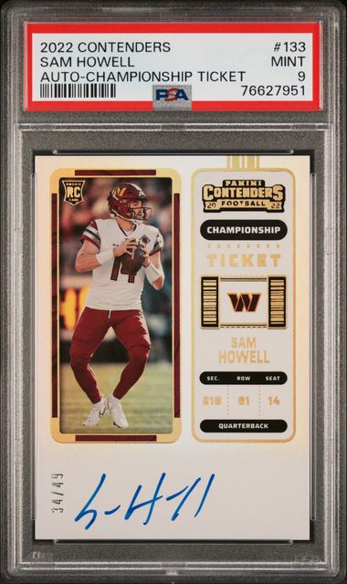 : KYLE TRASK RC 2021 Panini Playoff #221 ROOKIE NM+-MT+