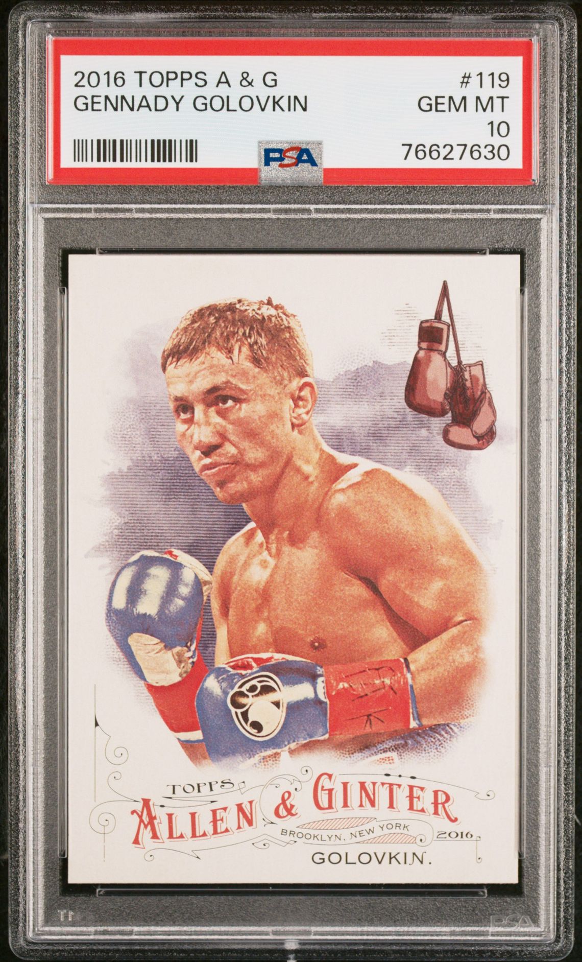 2016 Topps TOPPS ALLEN & GINTER #119 Gennady Golovkin front