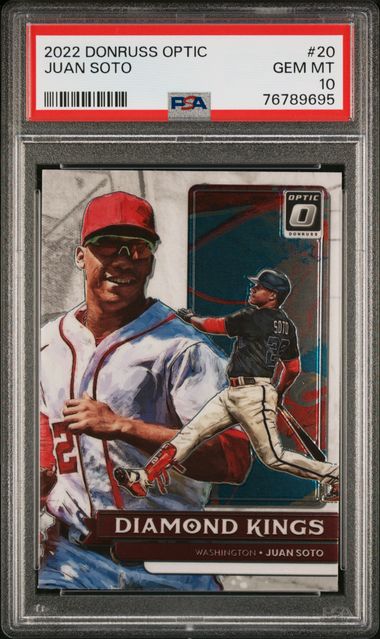 2022 Panini PANINI DONRUSS OPTIC #20 Juan Soto front