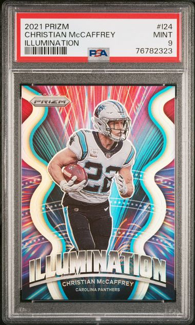 2017 Donruss Optic Rookie Threads #5 Christian McCaffrey - - Jersey Card -  NM-MT