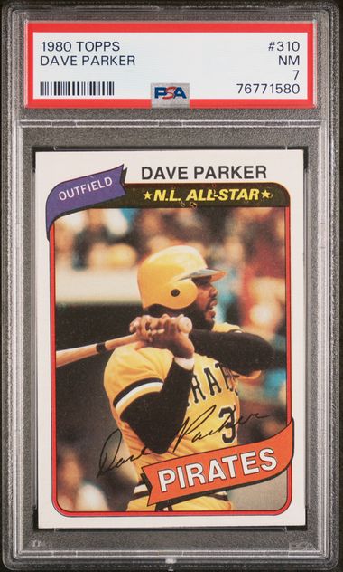 Sold at Auction: 1974 Topps Dave Parker Rookie Card