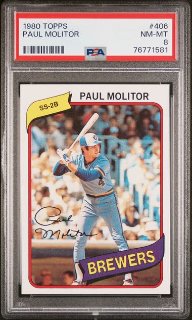Paul Molitor & Cal Ripken Baseball cards