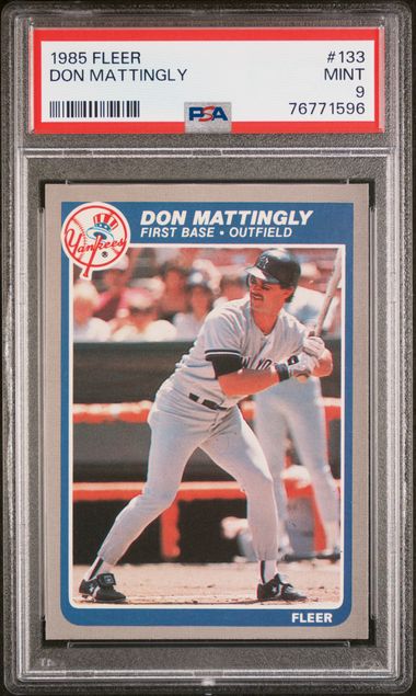 1985 Topps #665 Don Mattingly – PSA NM-MT 8 on Goldin Auctions