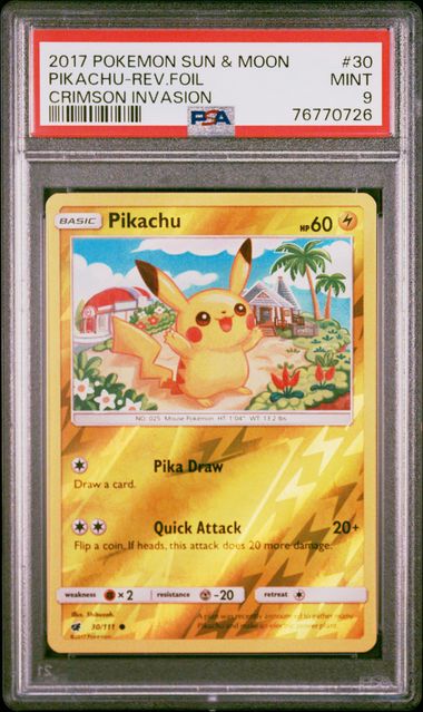 2019 Pokemon Japanese Sun & Moon Promo Limited Collection Master Battle Set  Full Art Holofoil #400 Pikachu – PSA MINT 9 on Goldin Auctions