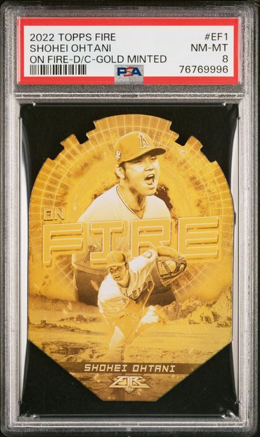 Sold at Auction: SHOHEI OHTANI 2022 TOPPS JERSEY MEDALLION AUTO SIGNED CARD  JNM-SO /10