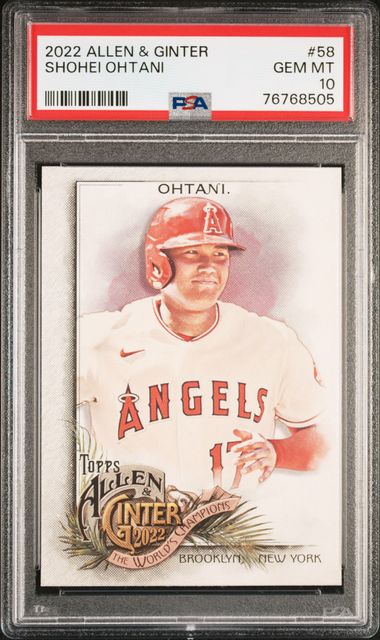 Shohei Ohtani 2022 Topps Commemorative Player Jersey Number Medallions  #JNMSO