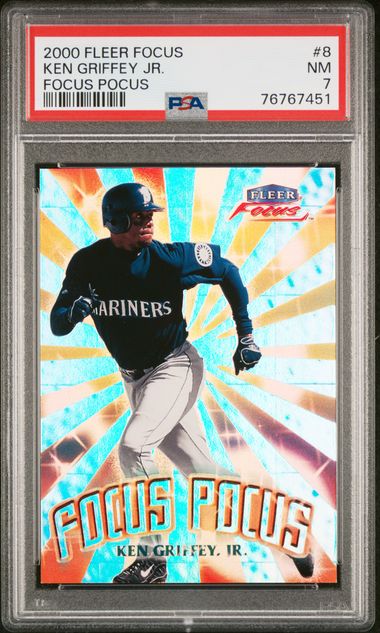 1998 Ultra Big Shots #1 Ken Griffey Jr. – PSA NM 7 on Goldin Auctions