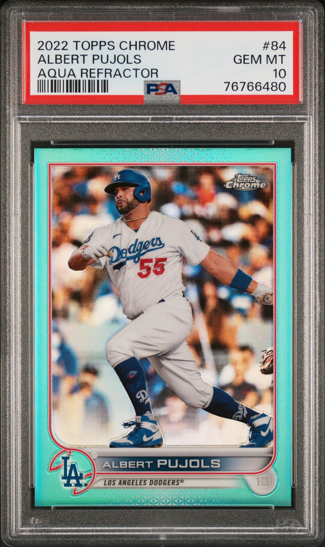 2022 Topps TOPPS CHROME Refractor #84 Albert Pujols front