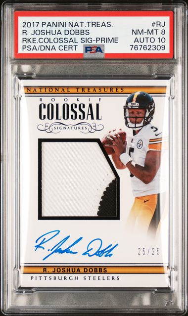 2017 National Treasures DESHAUN WATSON Auto /25 Jersey Rookie