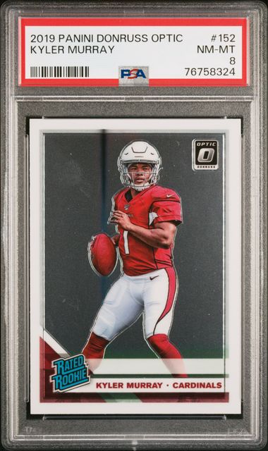 2019 KYLER MURRAY (8) Card rookie Lot - Cardinals