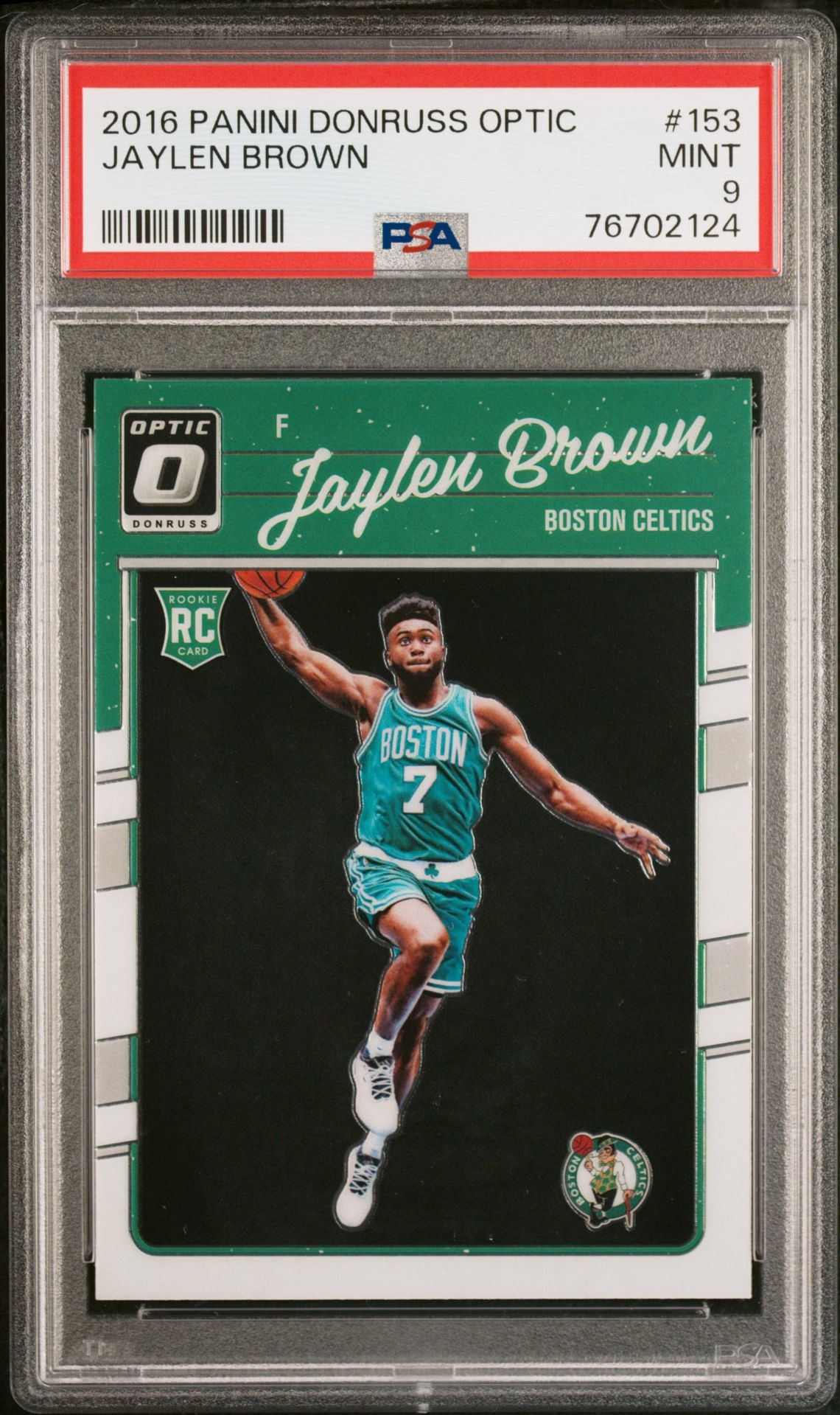 2016 Panini PANINI DONRUSS OPTIC #153 Jaylen Brown front