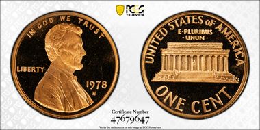 1978-S 1C PR69DCAM